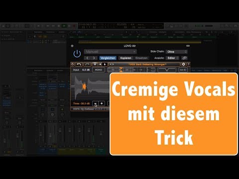 Velvety silk lead vocals with this technique
