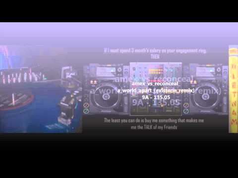 amex_vs_reconceal_-_a_world_apart_(existone_remix) - 9A - 135.05