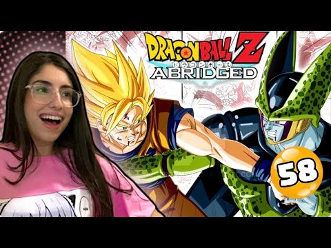 GOKU VS CELL!! Dragon Ball Z Abridged EP 58 | DBZA REACTION