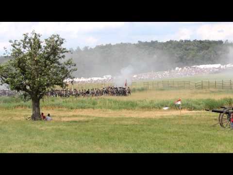 Pickett's Charge, 150th Gettysburg Reenactment