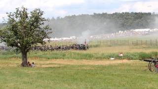 Pickett's Charge, 150th Gettysburg Reenactment