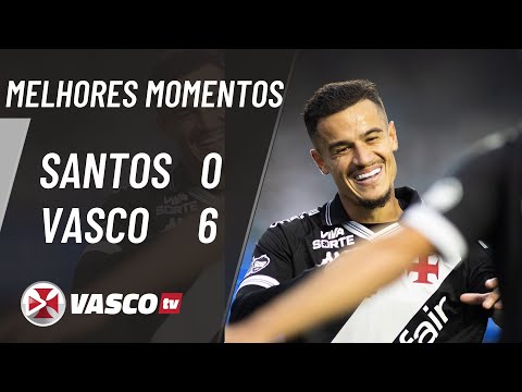 MELHORES MOMENTOS | SANTOS 0 x 6 VASCO | VASCOTV