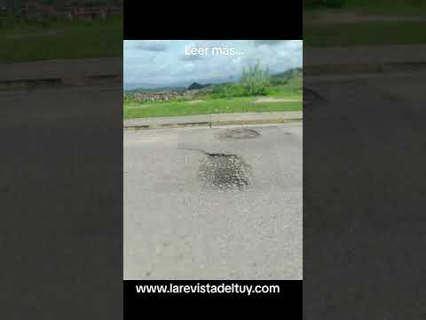 Calles de Ciudad Miranda en Charallave intransitables