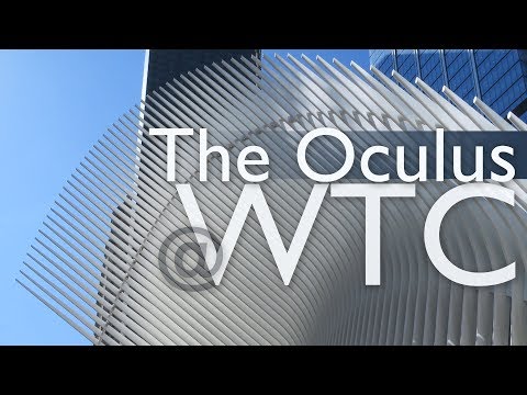 Oculus na estação de trem e centro de transporte do WTC | Manhattan - Nova York