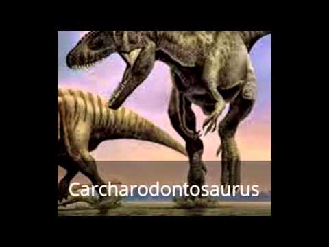 #9 Dinosaur Showdown: T.rex vs Carcharodontosaurus