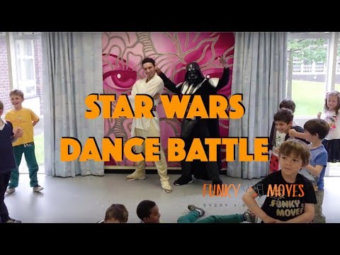 Star Wars - Luke Skywalker & Darth Vader Dance Battle |  Funky Moves