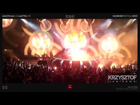MULTICAM Dj Matys live on Sunrise Festival 2013