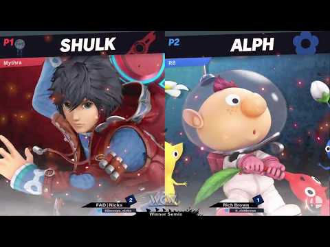 WCW 46 - FAD| Nicko (Shulk) VS Rich Brown (Olimar) Winners Semis