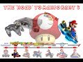 The Road To Mario Kart 8 Mario Kart 64 Mushroom Cup