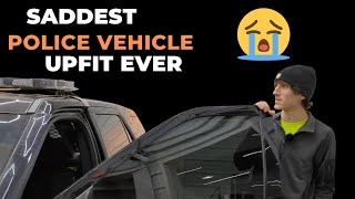 Saddest Police Vehicle Upfit. It's 2022 and we turned a 2011 Ford Taur