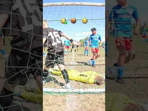 3 Emotions of Getting Scored on🙄🤬😢 #gripmode #goalkeeper #football