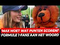 Max Verstappen-fans: 'Ik ga niet elke keer door de regen deze sh*t bezoeken'