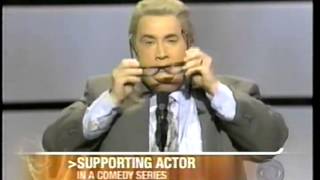 Peter MacNicol wins 2001 Emmy Award for Supporting Actor in a Comedy Series video