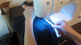 How to make a cloth diaper out of old t-shirts!