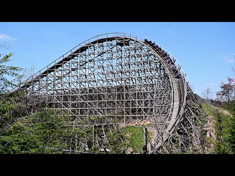 Off-ride footage of a Thunderhead train