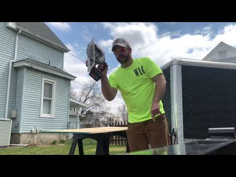 New trailer and installing walls.