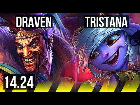 DRAVEN & Nautilus vs TRISTANA & Shaco (ADC) | 22/1/6, Legendary | NA Master | 14.24