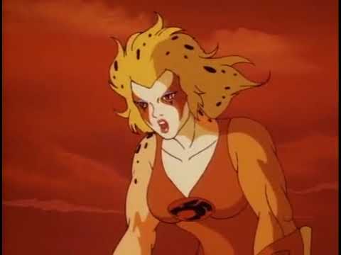 Lion-O beats Cheetara in a race [ThunderCats 1980s]