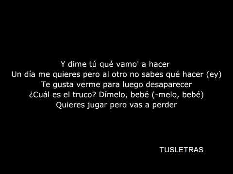 Anuel, Karol G, Arcangel (Letra)Tu no amas