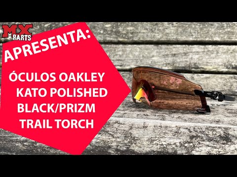 Óculos Oakley Kato Polished Black/Prizm Trail Torch