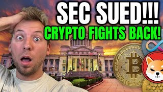 CRYPTO INDUSTRY FIGHTS BACK!!! SEC SUED!