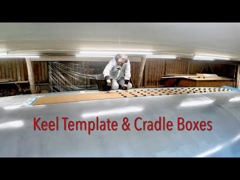 Starting To Build The Cradle Boxes For Our 50ft Sailboat - Ep. 391 RAN Sailing