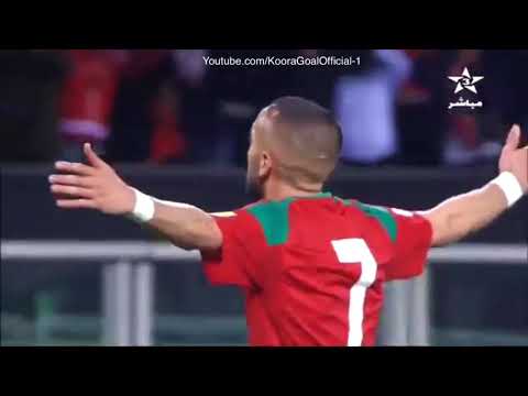 Morocco vs Serbia - Goal Ziyech (1-0) & Goal Boutaib (2-1) - Maroc contre Serbia