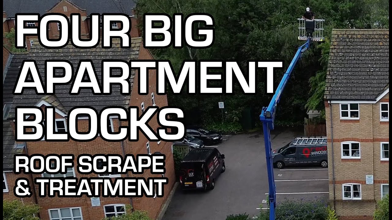 Commercial Roof Scrape & Treatment