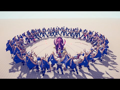 Voodoo Giant vs Every Unit - Totally Accurate Battle Simulator TABS