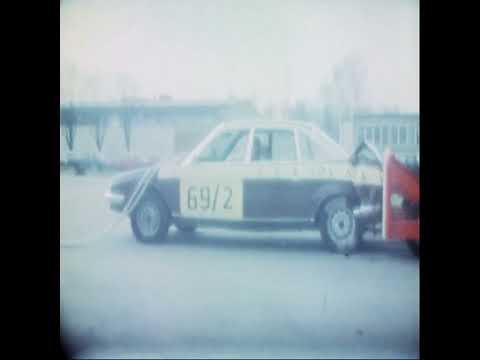 Crashtest NSU RO 80 in Neckarsulm 1969