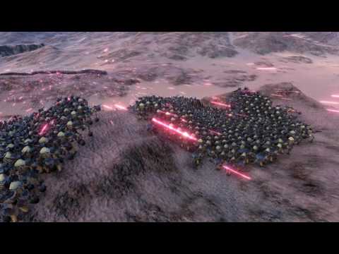 10 000 JEDI VS 10 000 GIANT ORC !! EPIC BATTLE  !!!