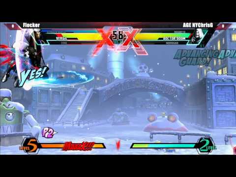UMVC3 Grand Final Flocker vs AGE NYChrisG East Coast Throwdown V Tournament