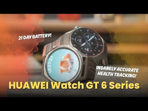 HUAWEI's Most Accurate Smartwatch Yet Has EPIC Battery Life! | HUAWEI WATCH GT 6 Series