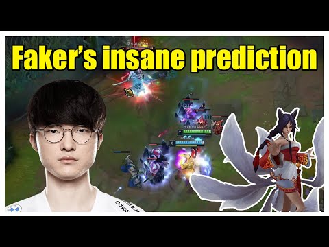 Faker's insane prediction to kill enemy Yone