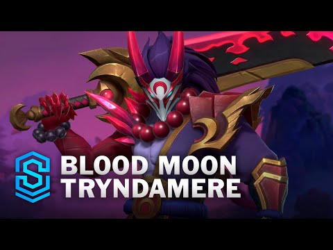Blood Moon Tryndamere Wild Rift Skin Spotlight