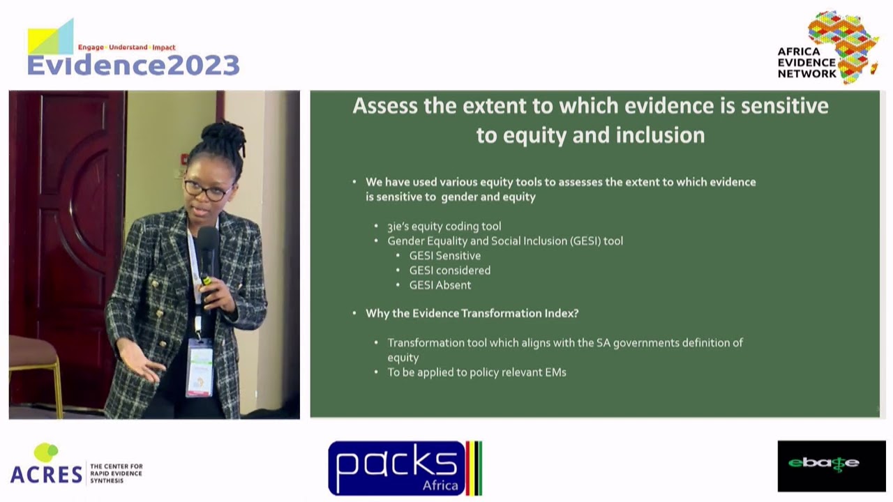 VIDEO | Valuing Evidence in EIDM Differently: Equity, Inclusion and Trust