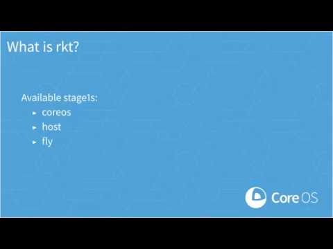 How to use pluggable isolation features in the rkt container engine