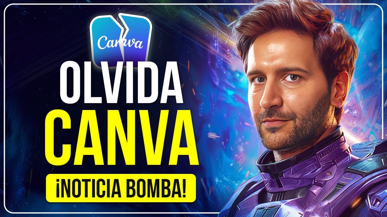 ¡Sorpresa! 🤯 El NUEVO REY en GENERACIÓN de IMÁGEN que compite con CANVA