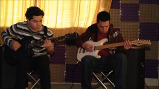 Between The Mountains And The Sea | Daul Guitar Cover | Senses Fail