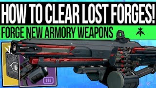 Destiny 2 | How to Complete VOLUNDR Forge & Get New Weapons! Lost Forge Guide & Black Armory Weapons