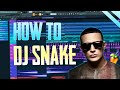 How to DJ SNAKE - FL Studio tutorial (FREE FLP)