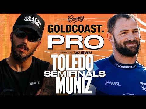 Filipe Toledo vs Alejo Muniz | Bonsoy Gold Coast Pro presented by GWM 2025 - Semifinals