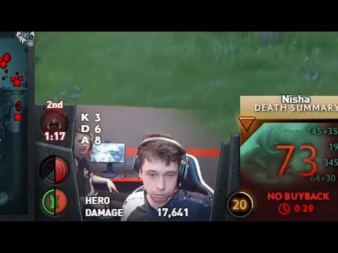 Nisha, don't look behind you 😱