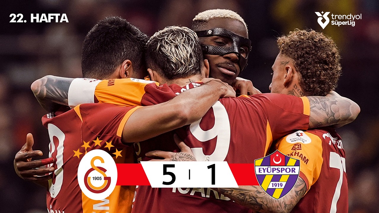 Galatasaray vs Eyüpspor Highlights