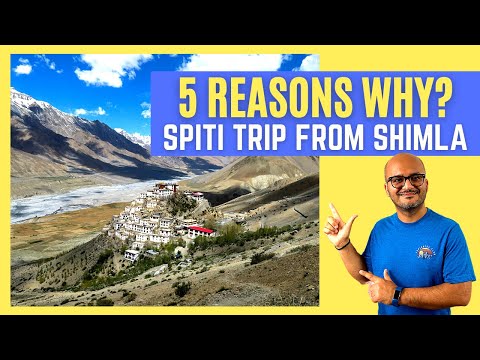 5 Reasons Why Shimla Kinnaur Kaza Road | Why travel to Spiti Valley from Shimla - Kinnaur Side
