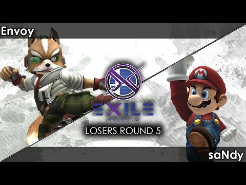 Project M: Envoy (Fox) V saNdy (Mario) - Exile 76 Tournament SSBPM