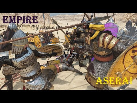 BLOOD and SAND! HUGE 2000 Man Empire vs Aserai AI Battle- Mount and Blade Bannerlord