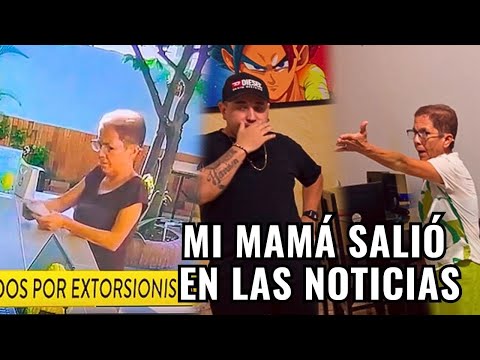 My mom was on the news, they're looking for her!