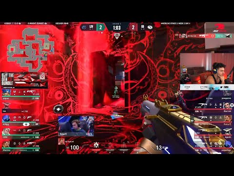 Leviatán Insane Eco'ed Against Evil Geniuses | VCT VALORANT Stage 2 Americas