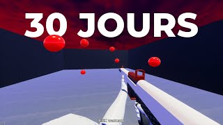 Je vais m'entrainer sur Kovaak pendant 30 jours